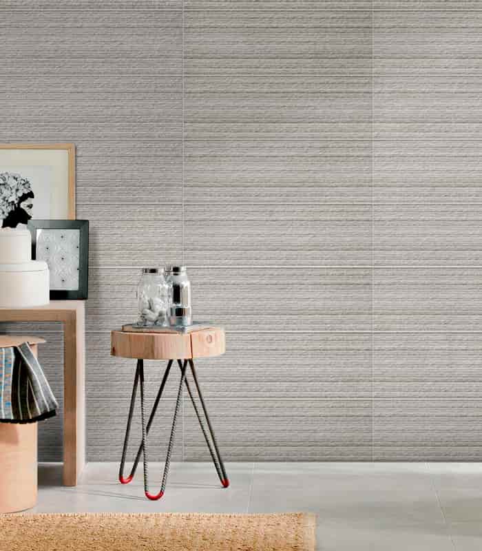 CERAMICA DK RELIEVE NEUTRA WHITE MATE (25x60) 1.05 MT