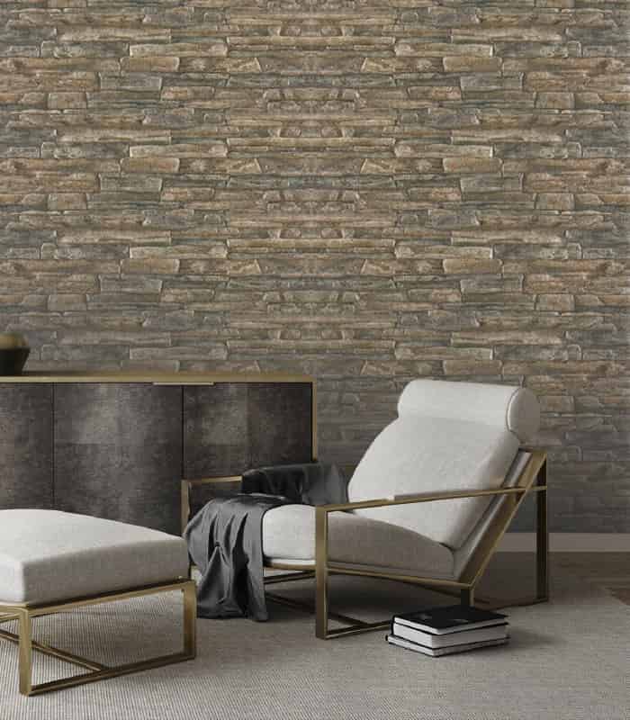 PORCELANATO AT TEIDE MARRON (17*52) 1.50 M2  (Y1D)