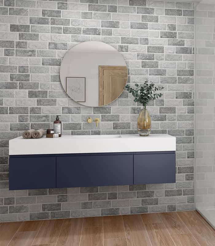 PORCELANATO AT TOBA GRIS (17*52) 1.50 M2  (Y1D)