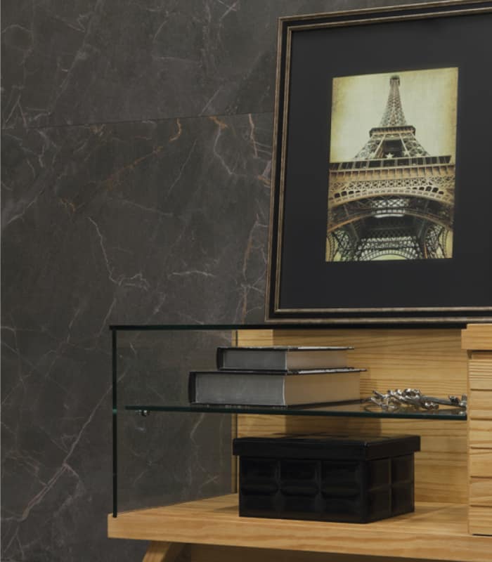 PORCELANATO LUMINA BK POL (60*120) 0.685 PLAC 1.37 M2  2005 