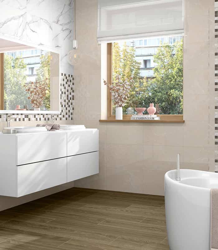 CERAMICA  AT MURANO MARFIL (33.3x55) 1.84 M2 (YCH1)