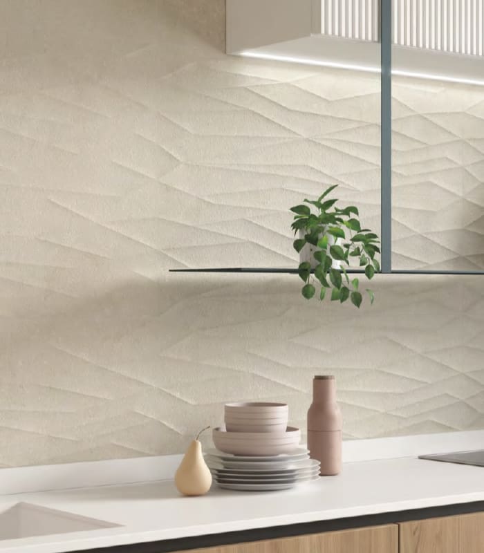 PORCELANATO COLK SEA CREAM  RECT MAT (31.6*100)