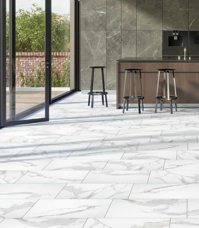 PORCELANATO CARRARA ULTRA WHITE MATE NAT STD (30x60) 1.62 MT2
