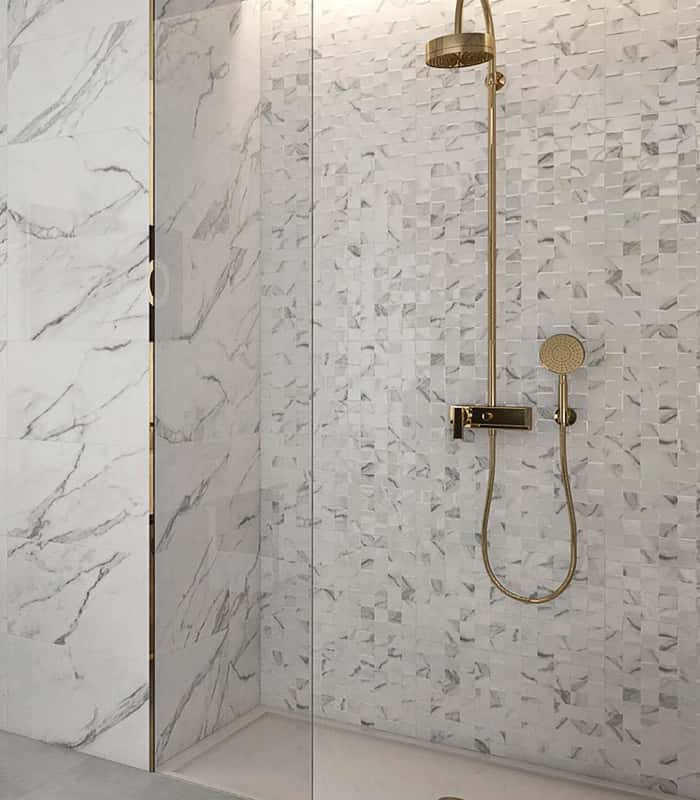 CERAMICA  AT RLV RIMINI BCO BRILLO (33.3x55) 1.84 M2 (YCG1)