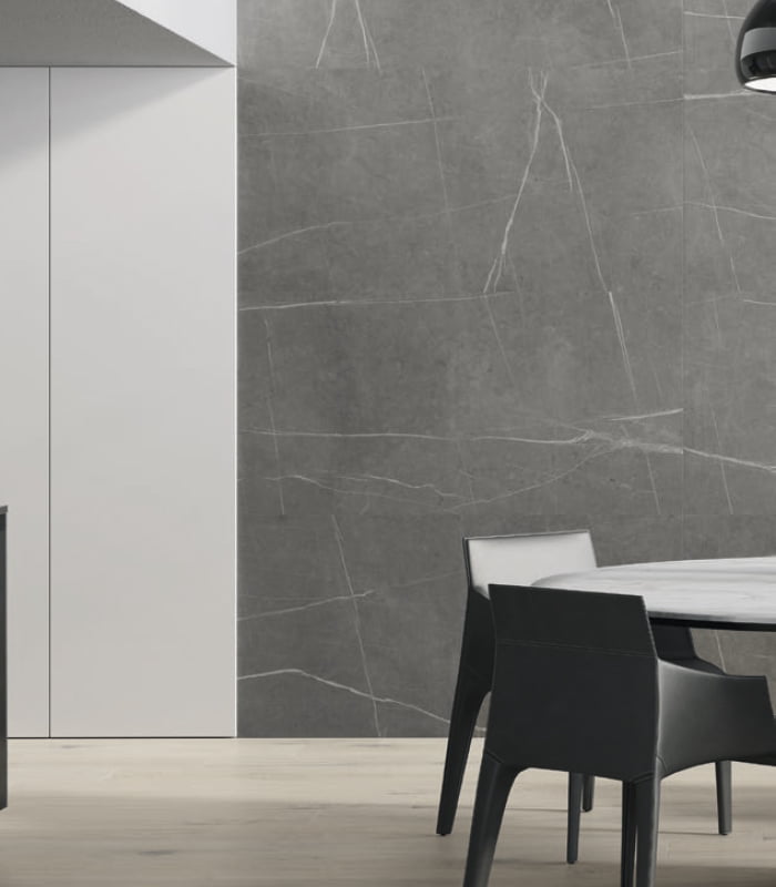 PORCELANATO NOMADE ARGENT RECT MATE (75*150)  