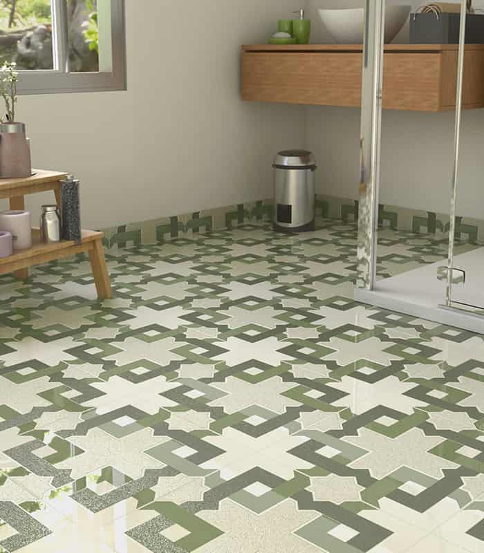 CERAMICA BILBAO FD Ex VERDE 1A (40x40) 1.76 M2                             