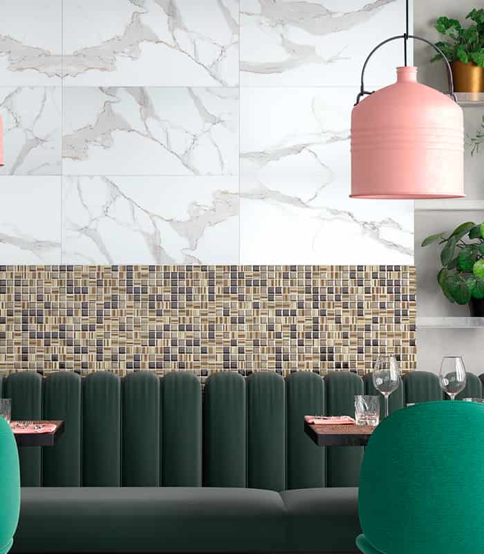 MOSAICO  GLASS BROWN