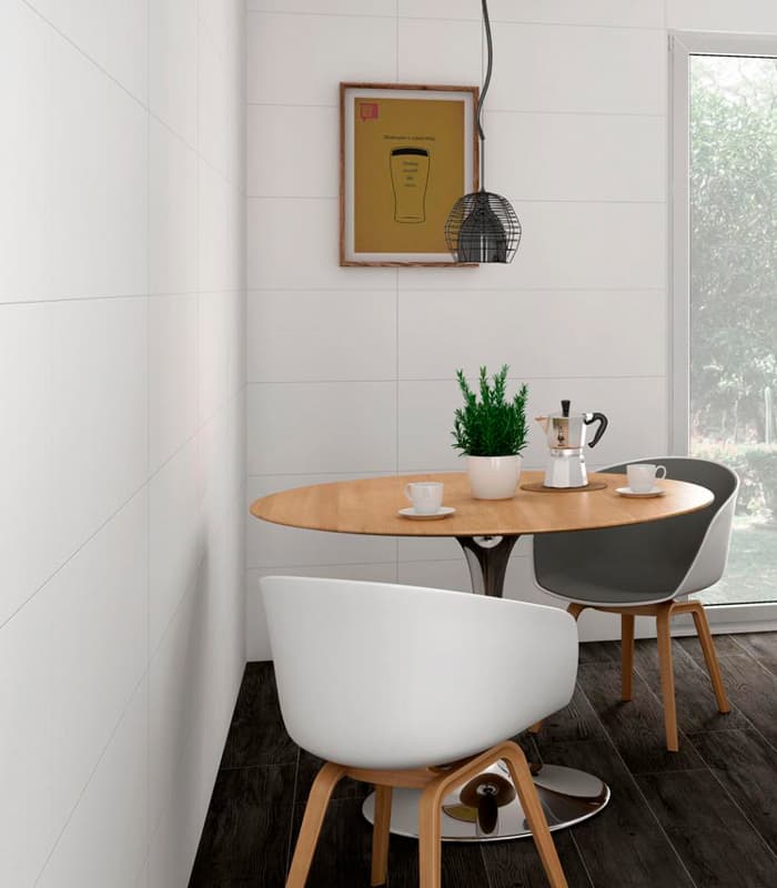 CERAMICA  TRIPOLI MATE SNOW ( 30x90 ) 1.08 MT ENJ39