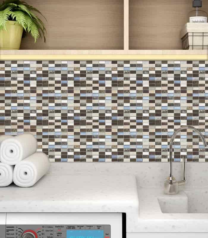 MALLA MOSAICO WOOD WENGUE 