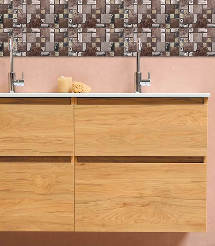 MOSAICO CENEFART DELUXE BROWN (30X30)