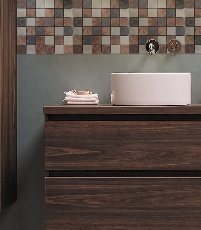 MOSAICO CENFART LUIJIN RUSTIC PIZARRA (30X30) 12 UN