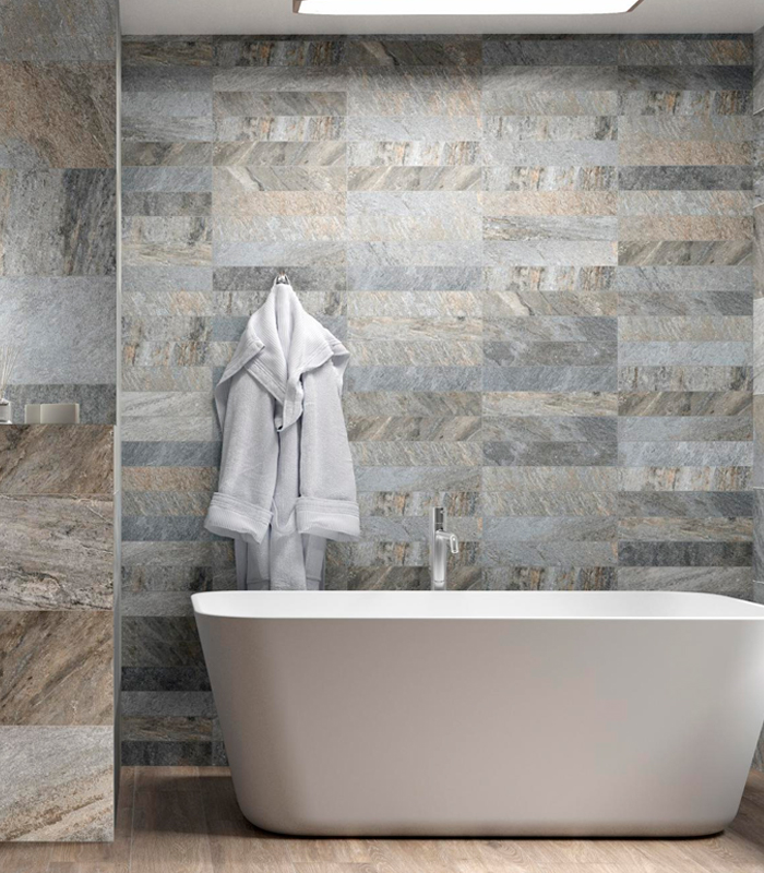 CERAMICA PAM AROA GREY (8*44.2) 1.06 M2 (OH1)                                   