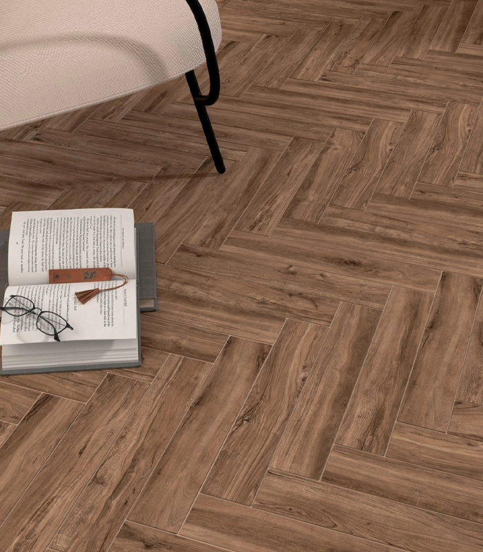 CERAMICA PAM CR ROVERE BROWN (8*40) MUESTRA                                     