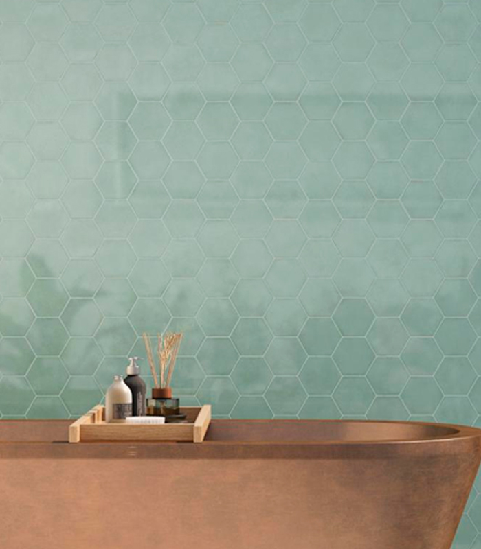 CERAMICA PAM GRACE AQUA (13*15) MUESTRA                                         