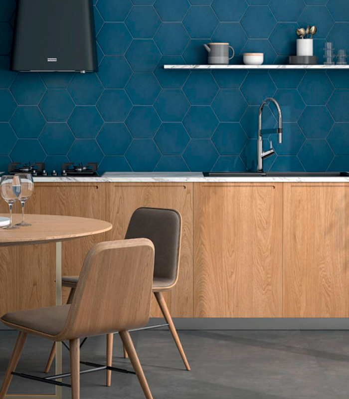 CERAMICA PAM GRACE BLUE (13*15) MUESTRA                                         