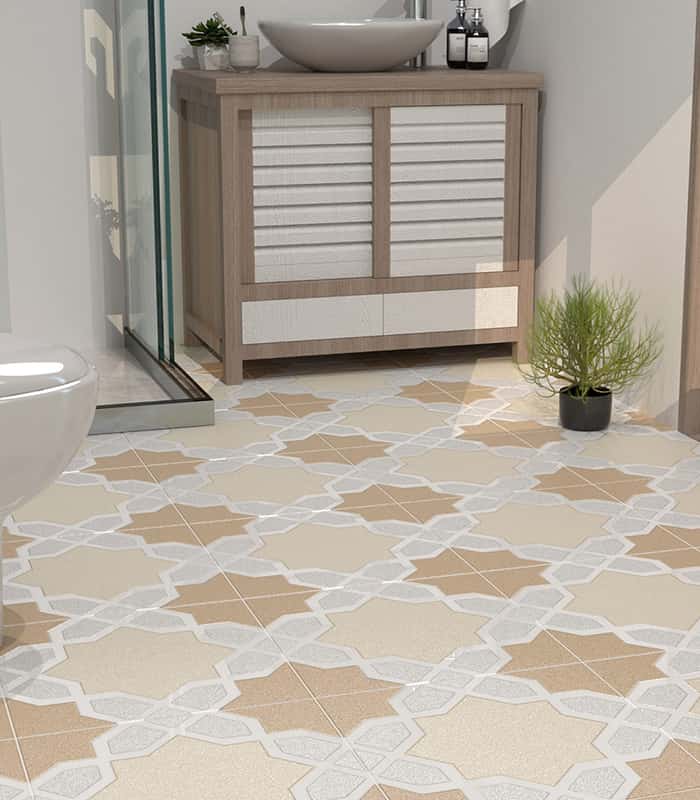 CERAMICA MAKI BEIGE ( 40x40)  1.76MT                                       