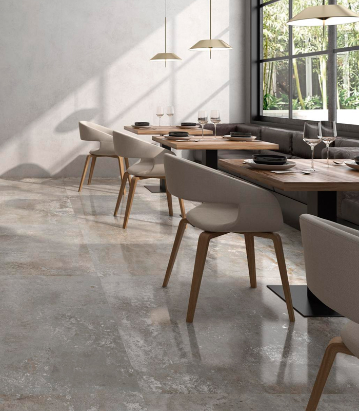 PORCELANATO PAM RUSTY METAL SILVER (60*120) 1.44 M2 (J1)                        
