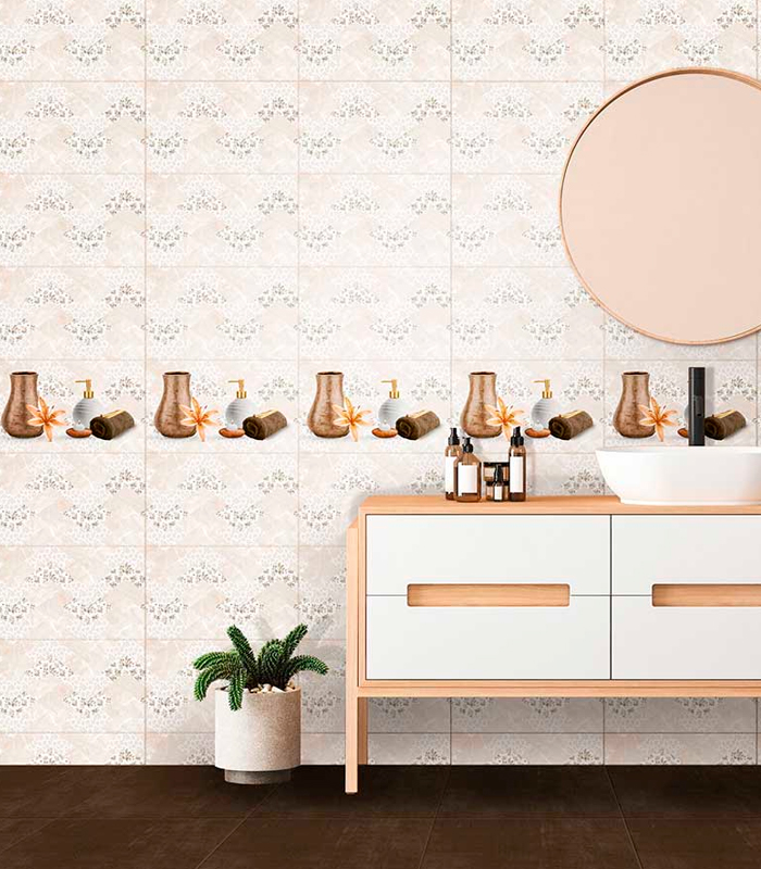 CERAMICA CSL FIORI MARFIL (27*45) 1.70 MT                                       