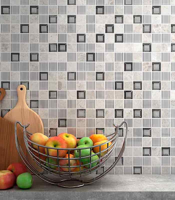 MALLA STAR KEOPS GRIS (30X30)                                                   