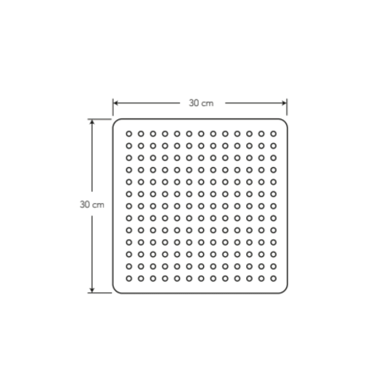 BRIGGS REGADERA CUADRADA SLIM ACERO
