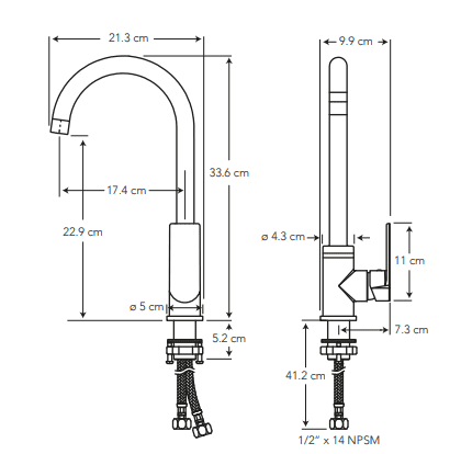 GRIFERIA BERLIN MONOMANDO COCINA