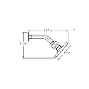 REGADERA CUADRADA NIZA 10 CM x 10 CM(SHOWERHEAD)