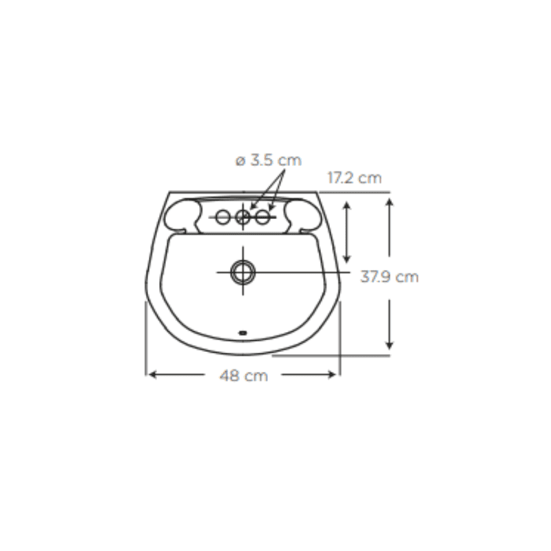 LAVATORIO CHELSEA C/P BONE (JS0057207331CE)                                     