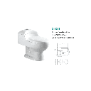 INODORO SIPHONIC ONE PIECE MODELO O-8025