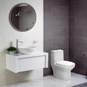 BOWL GRA BARI BLANCO CON ROBOSE CROMADO (SV401021)