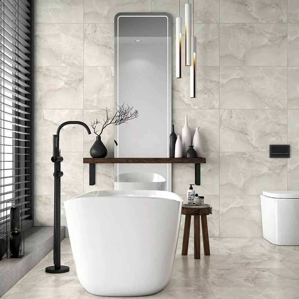 CERAMICA ARIE MIAMI GRAY (37*59) 2.43 MT