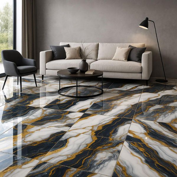 CERAMICA CSL 60*60 LUNA BLACK 2.58 M2