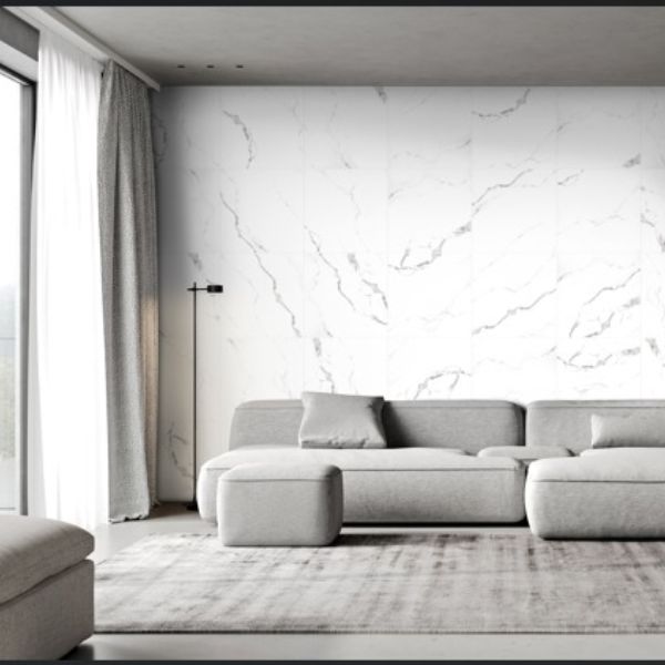 PORCELANATO ECU CALACATA BRILLANTE RECT STD (60X60) 1.80 MT