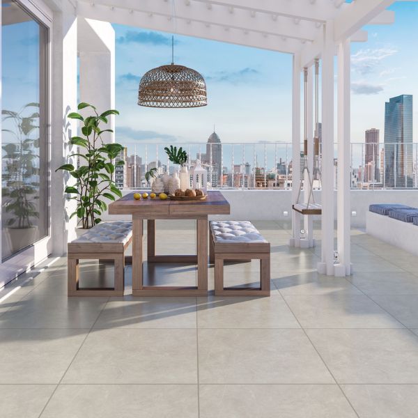 SEMIGRES PORCELANICO LUM ALVORADA GRIS AD C1 (75*75) 2.84 MT2