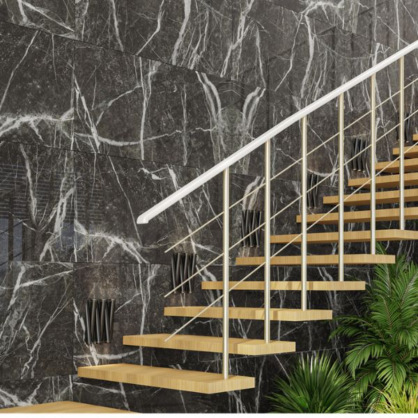 SEMIGRES PORCELANICO LUM MILLENIUM NERO C1 (62*119) 2.20 MT2