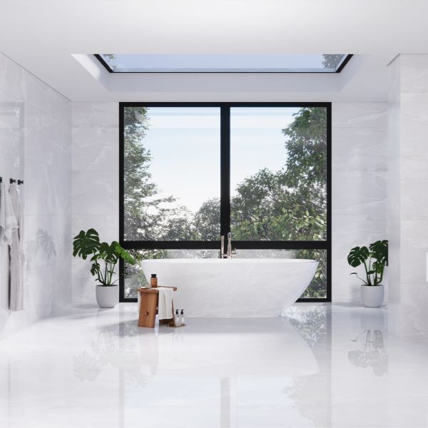 PORCELANATO EMB GRAN BIANCO ONICE LUX (P70675) (62*121) 2.26 M2