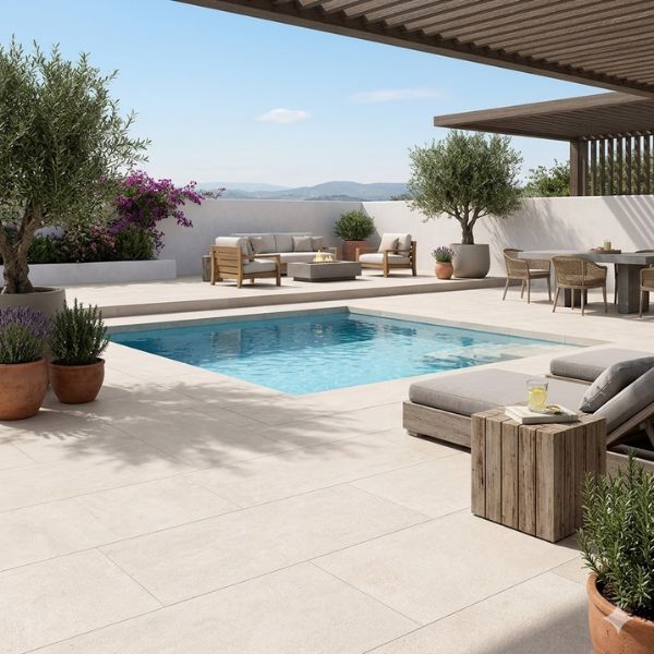 CERAMICA PBG OVER CEMENT SNOW MAT (60*120) 2.19 M2