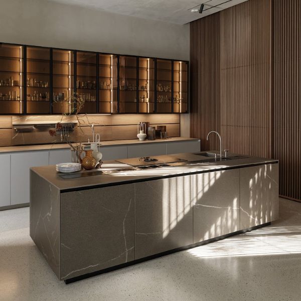 PORCELANATO LAM TOZZ IN-SIDE PIETRA PIASENTINA TAUPE 5MM (120*160) UND