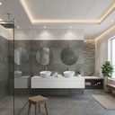 PORCELANATO BENAD MAGNA BETONHOME PEARL RECT (30*90) 1.08 (AB)