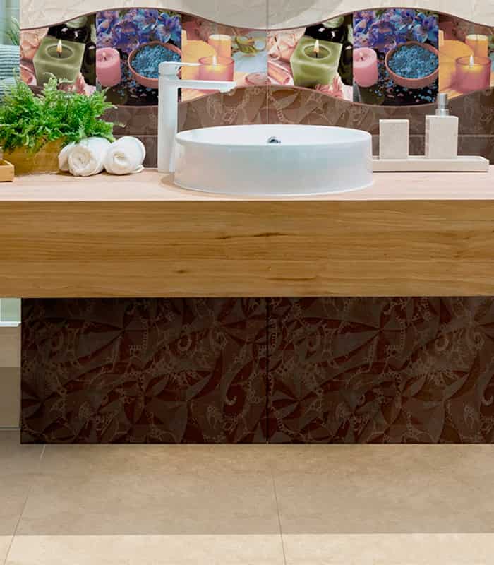 CERAMICA  GINEBRA CHOCOLATE (27x45) 1.70 MT