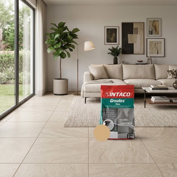 INT GROUTEX FINO ALMENDRA TOSTADA 2KG