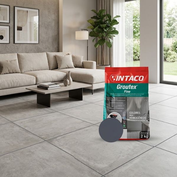 INT GROUTEX FINO AZUL METALICO 2KG