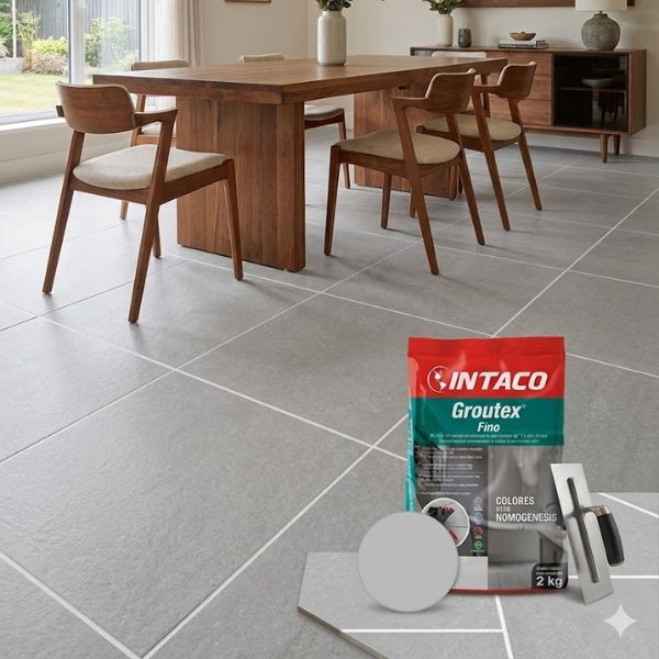 INT GROUTEX FINO GRIS CLARO 2KG