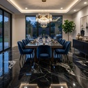 PORCELANATO TREN  MURICA NERO HG C1  (60*120) 1.44 M2 (68CJ*P)