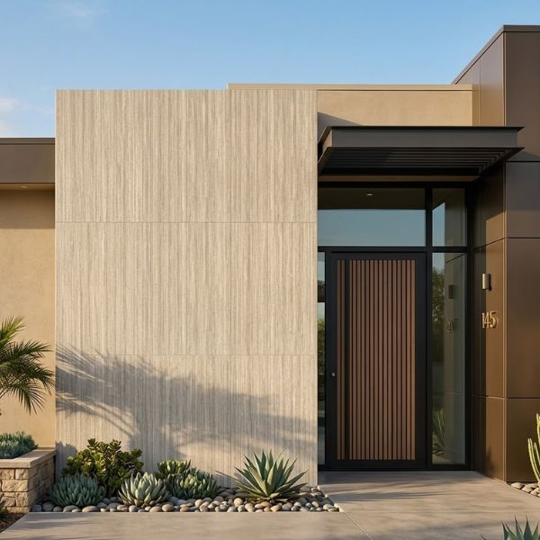 PORC XXL LAM HADO TRAVERTINO BIANCO BOCC C1 B104B 5MM (100*300) 3.00 M2