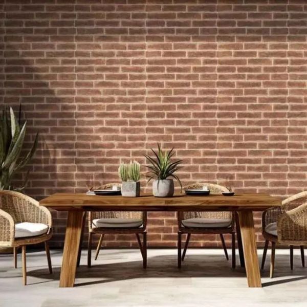 CERAM EMB BRICK TERRACOTA C1 (C54006) (34*58) 1.52 M2