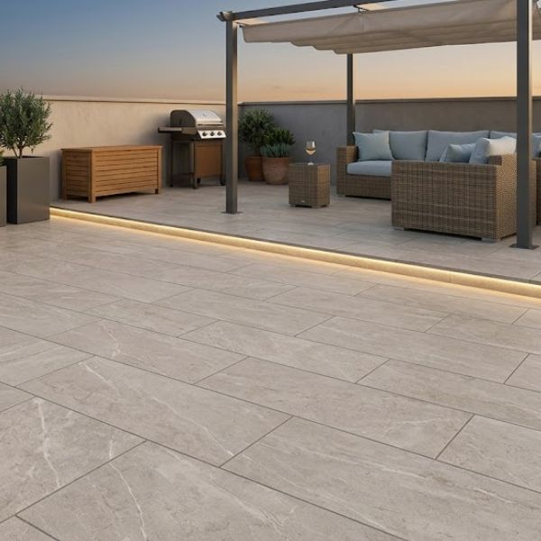 PORC PAM VICTORIA IVORY GLASS C1 (60*120) 1.44M2 (EJ03)