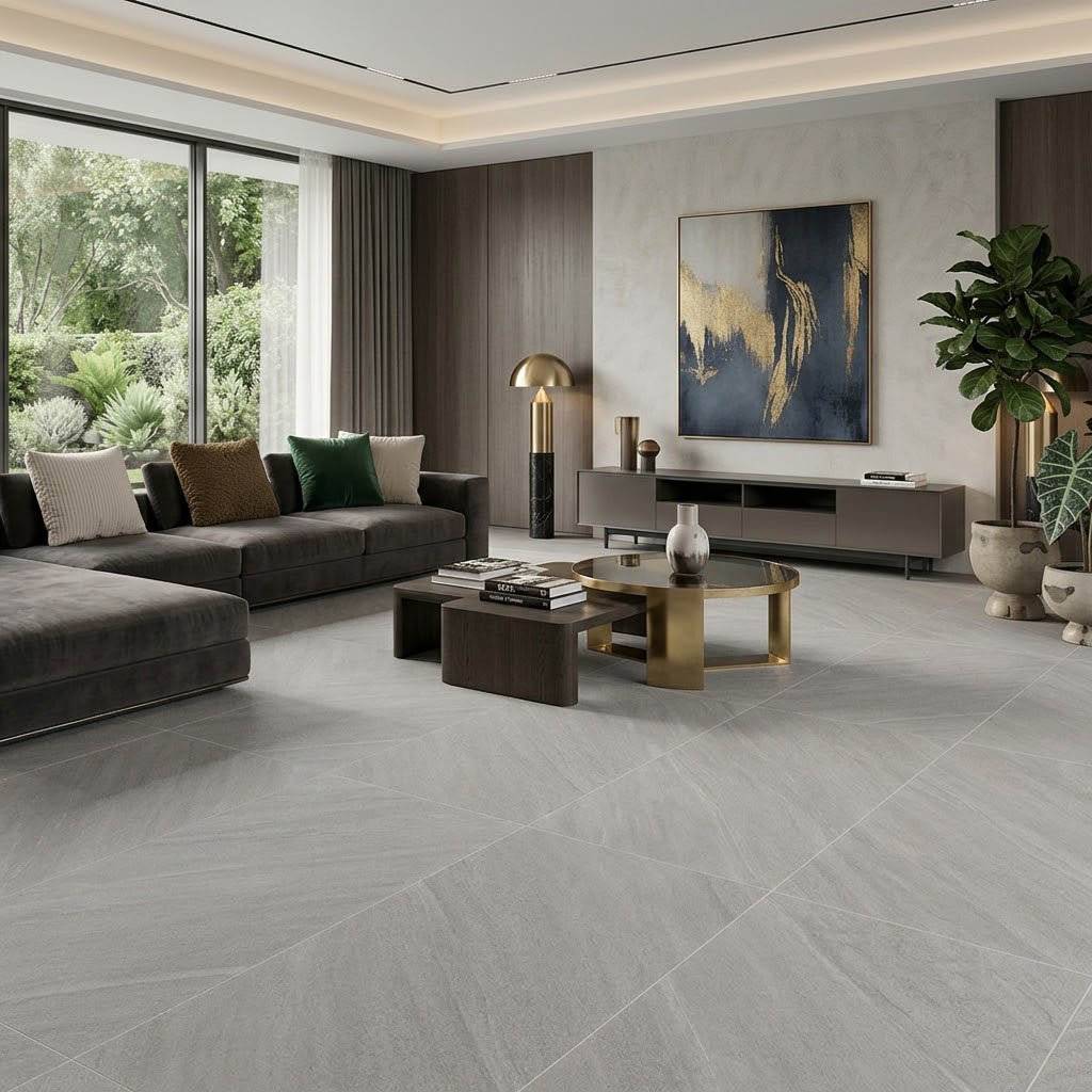 PORC EMB PIETRA BASALTO NATURAL C1 (90044) (90*90) 2.40 M2