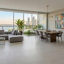 PORCELANATO CECAFI CONCRETA WHITE C1 (60*120) 2.13M2