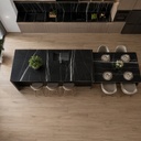 PORCELANATO TREN  ZEBRA BLACK HG C1  (60*120) 1.44 M2 (68CJ*P)