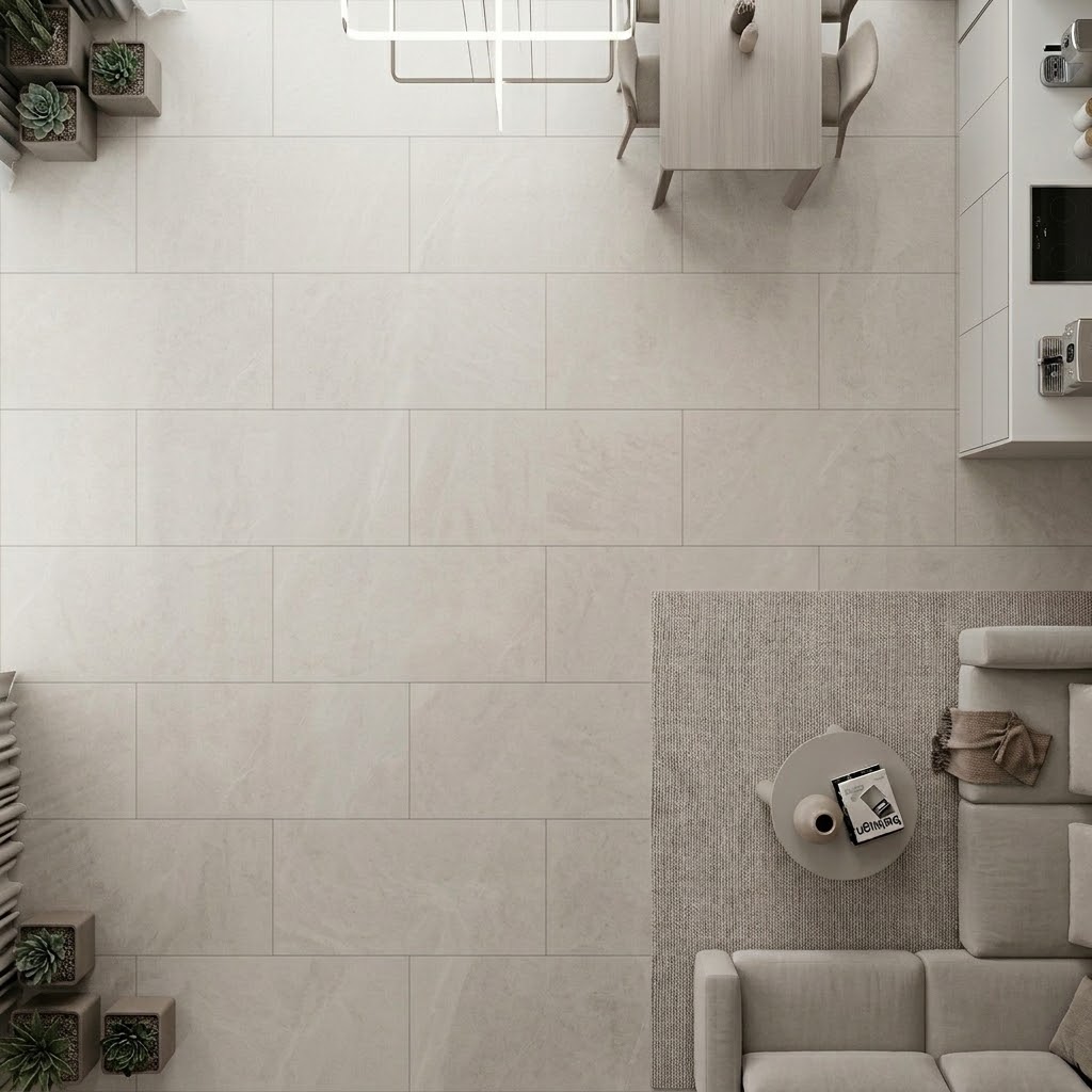 PORCELANATO CECAFI LUVERNE WHITE C1 (60*120) 2.13M2